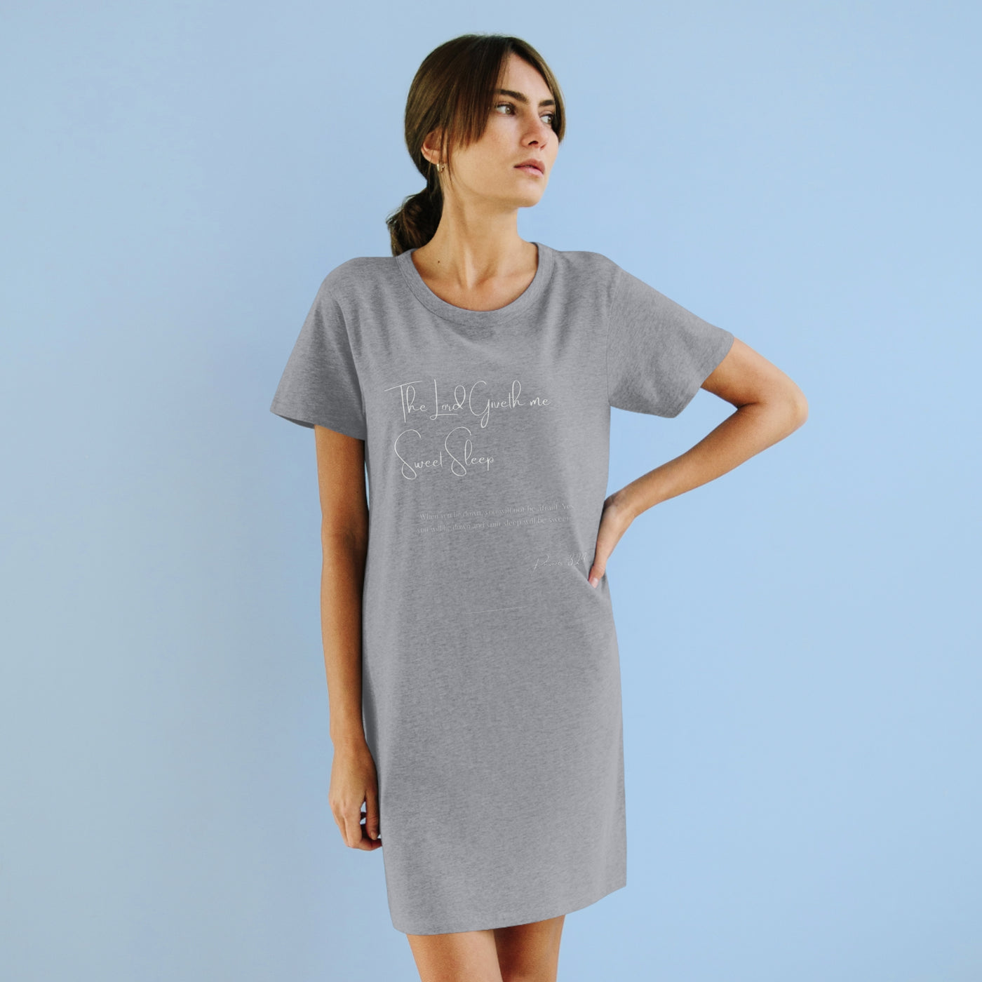 Prosperous Way - Organic Sleep T-Shirt Dress