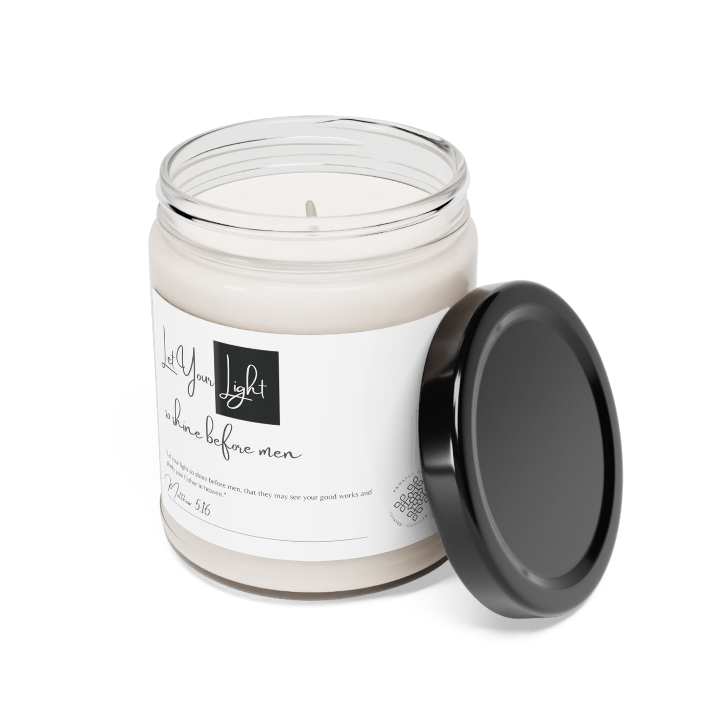 Let Your Light so Shine - Scented Soy Candle, 9oz